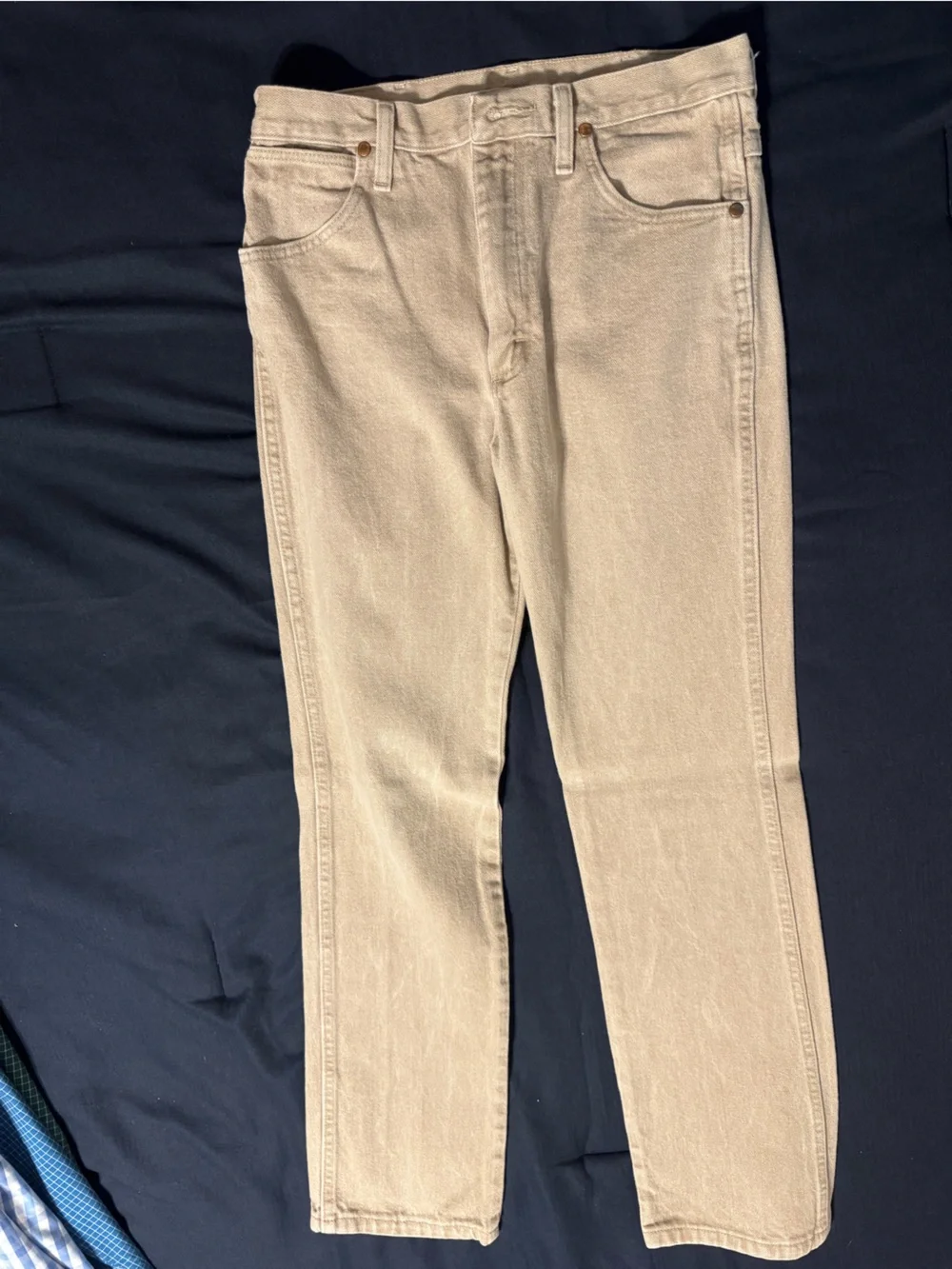 Wrangler Cowboy Cut Slim Men's Khaki Jeans